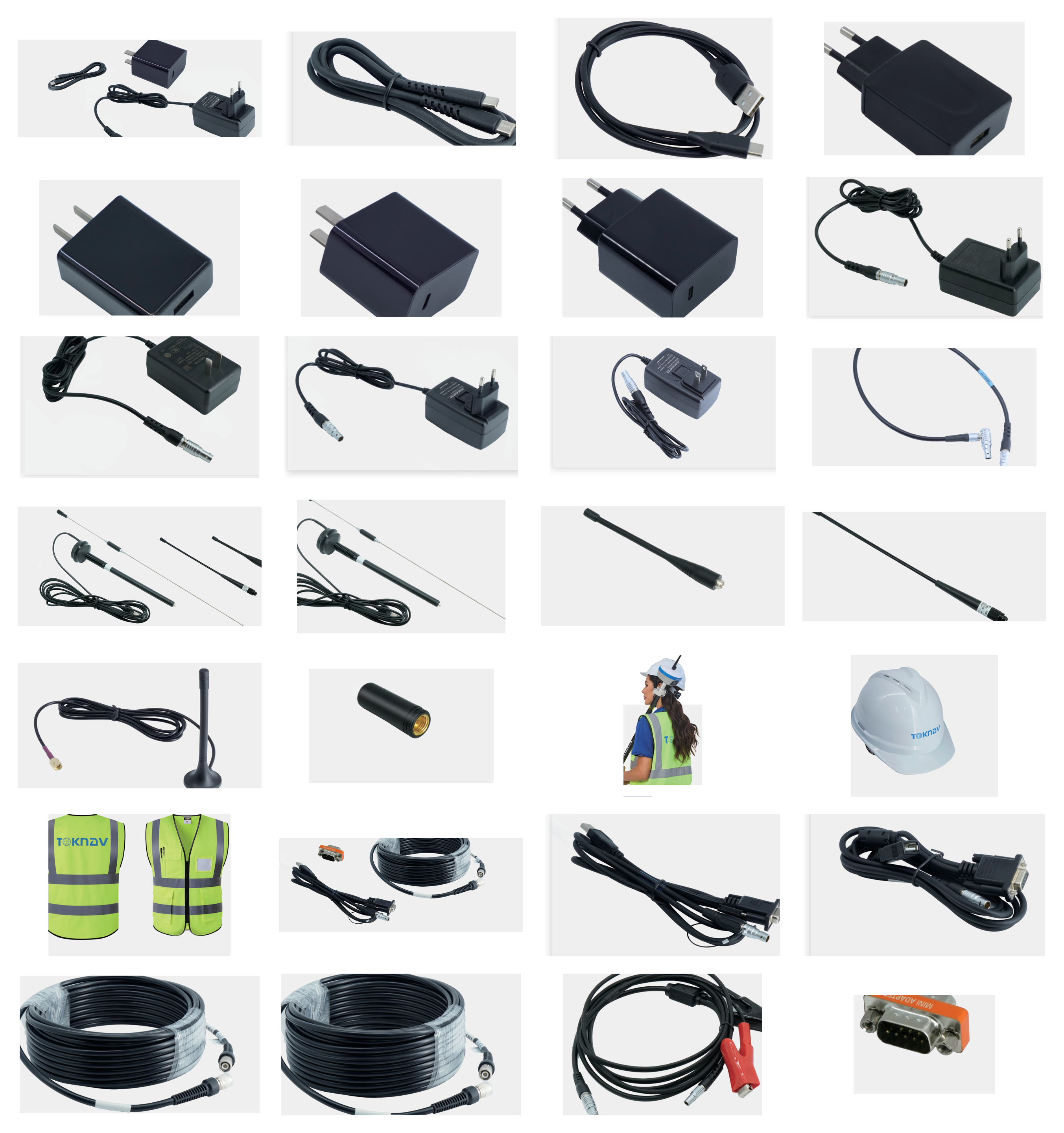 Power Adapters, Antenna Accessories and Wires