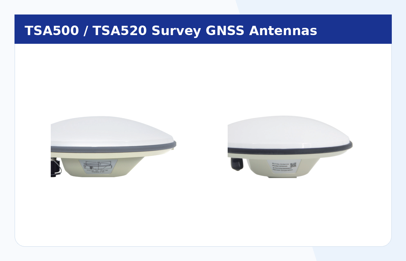 TSA500 / TSA520 Survey GNSS Antennas