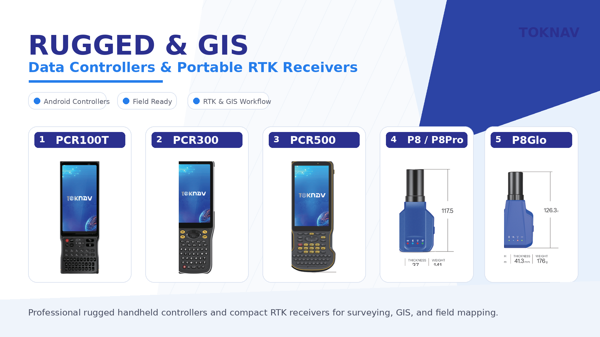 Toknav Rugged & GIS Devices